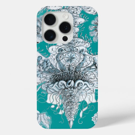 Coques Case-Mate iPhone Vintage Haeckel (Verso)