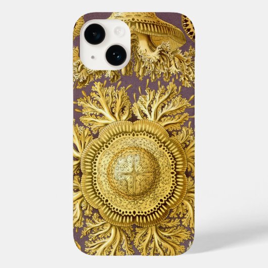 Coques Case-Mate iPhone Vintage Haeckel (Verso)