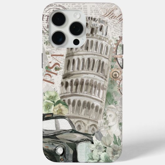 Coques Case-Mate iPhone Vintage Italy Phone Case (Verso)