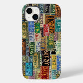 Coques Case-Mate iPhone Vintage License Plates (Verso)