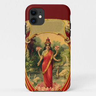 Etui iPhone Case-Mate vintage Lotus Fleur Déesse hindoue Lakshmi