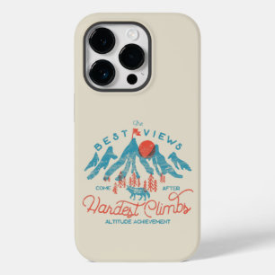 Coque Pour iPhone 14 Pro Vintage Mountain Wolf Escalade Randonnée à l'extér
