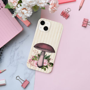 Case-Mate iPhone Case Vintage Mushroom and Floral Compilation 
