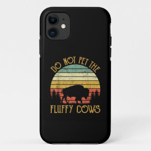 Case-Mate iPhone Case Vintage Ne Pas Animer Les Vaches Fluffantes Rétro 