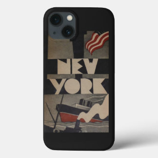 Coques Pour iPhone Vintage New York Travel