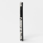 Coques Case-Mate iPhone Vintage Newspaper (Dos/Gauche)