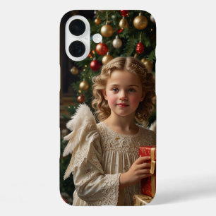 Coques iPhone 16 Plus Vintage Noël Angel Nostalgale Cadeau de vacances