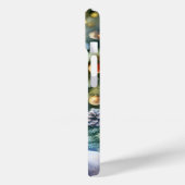 Coques Case-Mate iPhone Vintage Noël Jaune Kitten (Verso / Gauche)