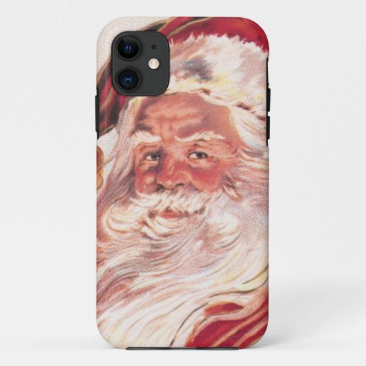 Coques Case-Mate iPhone Vintage Noël Père Noël (Dos)