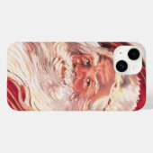 Coques Case-Mate iPhone Vintage Noël Père Noël (Verso (horizontal))