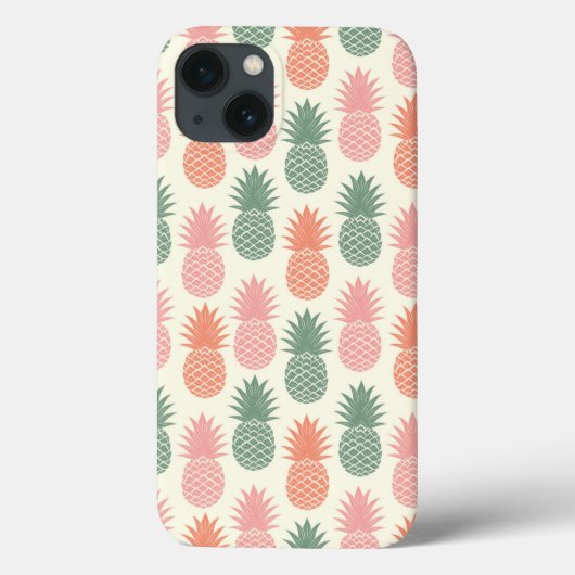 Coques Case-Mate iPhone Vintage Pineapple 2 (Verso)