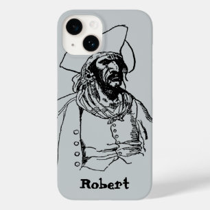 Coques Pour iPhone Vintage Pirates, croquis de Buccaneer par Howard P