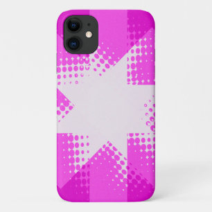 Case-Mate iPhone Case Vintage purple halftone star