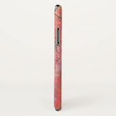 Coques Case-Mate iPhone Vintage Red Barn Wood (Dos/Droite)