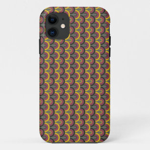Coque iPhone 11 Vintage Retro Cinties Motif 2