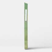 Coques Case-Mate iPhone Vintage texture verte (Verso / Gauche)