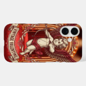 Coques Case-Mate iPhone Vintage Valentine Day  (Verso (horizontal))