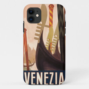 Case-Mate iPhone Case Vintage Venezia Italie Voyage Art Venise Gondole