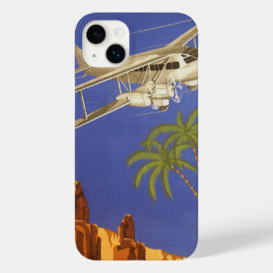Coques Pour iPhone Vintage voyage au Caire, Égypte, Biplane Avion