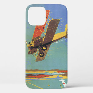 Case-Mate iPhone Case Vintage voyage et transport Antique Biplane