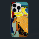Coques Pour iPhone Vintage voyage, Tennis, Sports, Monte Carlo Monaco<br><div class="desc">Illustration vintage Voyage européen ou étiquette de bagages de Monte Carlo à Monaco avec un couple tenant des raquettes de tennis et regardant un tournoi de tennis près de la plage et la belle mer Méditerranée bleue. Amour et romantisme sur les courts de tennis. Monte Carlo est le casino le...</div>