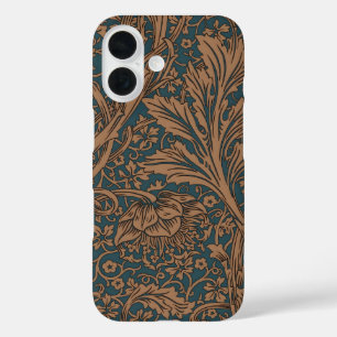 Coques iPhone 16 Vintage William Morris Arcadia sans couture