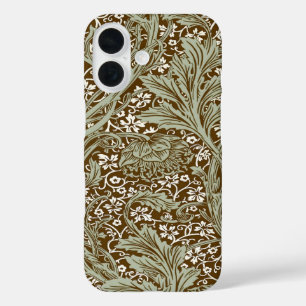 Coques iPhone 16 Vintage William Morris Arcadia sans couture