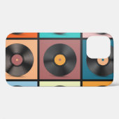 Coques Case-Mate iPhone Vinyl records : retro LP set. (Verso (horizontal))