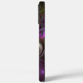 Coques Case-Mate iPhone Violet Abstrait violet violet kaki fractal (Verso / Gauche)