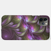 Coques Case-Mate iPhone Violet Abstrait violet violet kaki fractal (Dos (Horizontal))