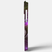Coques Case-Mate iPhone Violet Abstrait violet violet kaki fractal (Verso / Gauche)