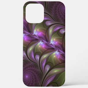 Case-Mate iPhone Case Violet Abstrait violet violet kaki fractal