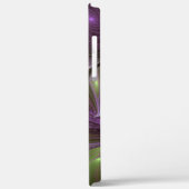 Coques Case-Mate iPhone Violet Abstrait violet violet kaki fractal (Verso / Gauche)