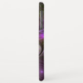 Coques Case-Mate iPhone Violet Abstrait violet violet kaki fractal (Dos/Gauche)