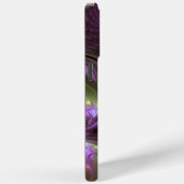 Coques Case-Mate iPhone Violet Abstrait violet violet kaki fractal (Verso / Droite)