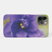 Coques Case-Mate iPhone Violet bleu africain Saintpaulia (Dos (Horizontal))