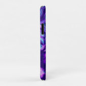 Coques Case-Mate iPhone Violet, Bleu, Marbre Rose Bokeh Fluid Art (Dos/Droite)