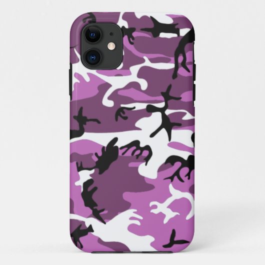 Coques Case-Mate iPhone Violet Camo (Dos)