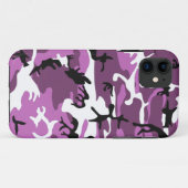 Coques Case-Mate iPhone Violet Camo (Dos (Horizontal))