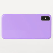 Coques Case-Mate iPhone Violet clair pastel solide (Dos (Horizontal))