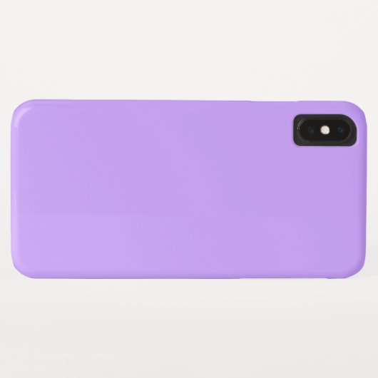 Coques Case-Mate iPhone Violet clair pastel solide (Dos (Horizontal))