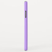 Coques Case-Mate iPhone Violet clair pastel solide (Dos/Droite)