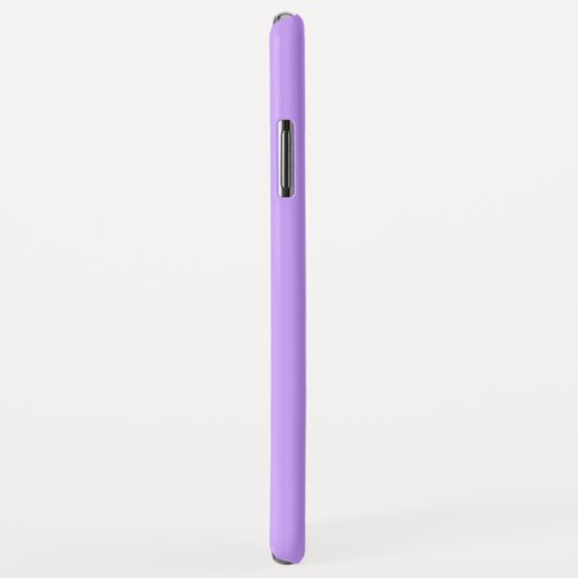 Coques Case-Mate iPhone Violet clair pastel solide (Dos/Droite)