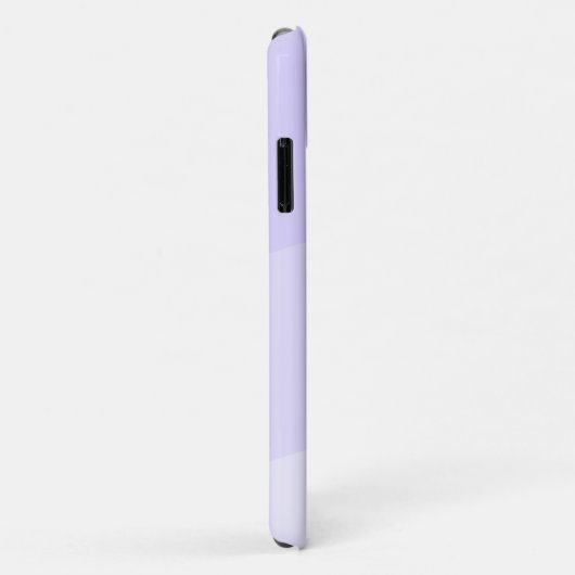 Coques Case-Mate iPhone Violet de gradient géométrique minimal moderne  (Dos/Droite)