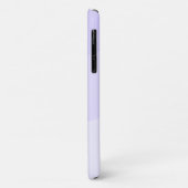 Coques Case-Mate iPhone Violet de gradient géométrique minimal moderne  (Dos/Gauche)