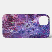 Coques Case-Mate iPhone Violet Déplace L'Abstraction (Verso (horizontal))