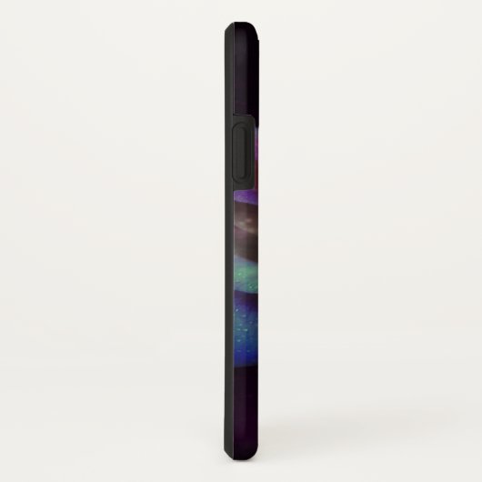 Coques Case-Mate iPhone Violet Dew Kissé Turquoise Cravate Rose teint (Dos/Droite)