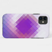 Coques Case-Mate iPhone Violet diamant transparent graphique (Dos (Horizontal))