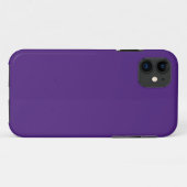 Coques Case-Mate iPhone violet espagnol (couleur solide) (Dos (Horizontal))