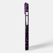 Coques Case-Mate iPhone Violet et diamants - Éblouissant (Verso / Gauche)
